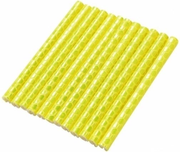 Reflektējošas spieķu caurulītes 3M dzeltenas, komplekts 12 gab.