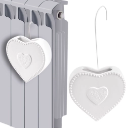 Keramikas radiatora gaisa mitrinātājs sirds formā 200 ml