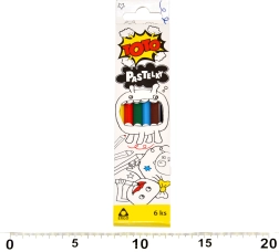 ERGO trīsstūra krītiņi 6 gab.