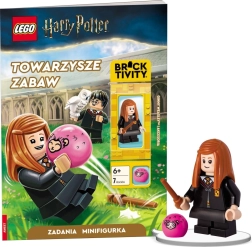 Lego Harry Potter interaktīvā grāmata – rotaļu draugi ar Ginny Vīzlijas minifigūriņu