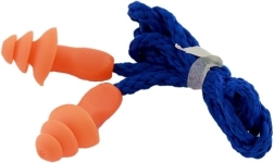 Ausu aizbāžņi ar aukliņu, atkārtoti lietojami, slāpējums 32 dB