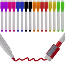 16 gab. sauso tīrāmo marķieru komplekts MALEO