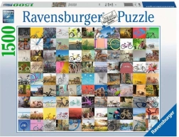 Ravensburger puzle 99 velosipēdi 1500 gabaliņi