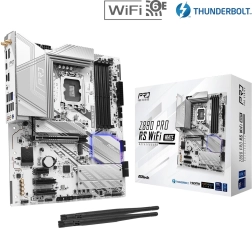 Asrock z890 pro rs wifi white atx mātesplate