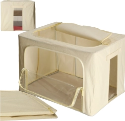 Tekstila skapis-organizators ar stelažu, 100 l