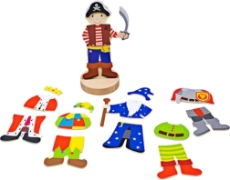 Magnētiskā saģērbšanas puzle – mistiskas tēlu figūras no Bigjigs Toys