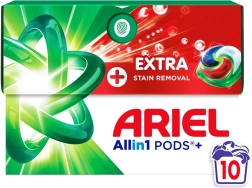 Ariel Extra veļas kapsulas 10 gab.