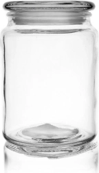 Stikla pārtikas trauks 750 ml ar vāku