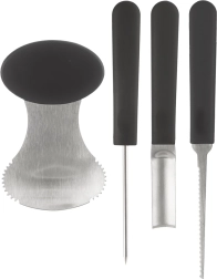 Pumpkin and Fruit Carving Tool Set, 4 pcs