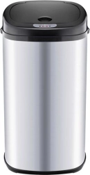 Touchless Stainless Steel Trash Bin