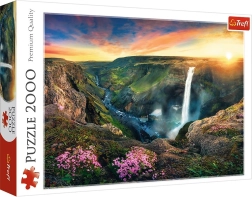 Puzle 2000 detaļas Ūdenskritums Haifoss, Islande