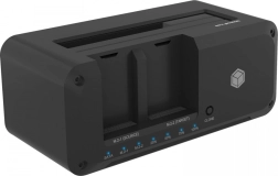 IB-2924MSCL-C31 dokstacija un CloneStation 1x 2,5"/3,5" uz 1x M.2 NVMe klonēšanai