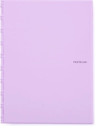 A4 mape ar sānu kabatu Pastelini violeta