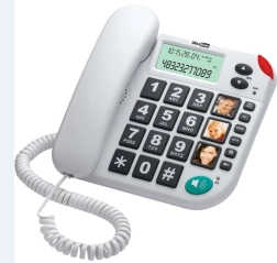 MaxCom KXT 480 BB wired telephone, white