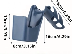 Eļļas uztvērējs un ķēdes tīrītājs ar aerosola turētāju velosipēdam, motociklam un kvadriciklam