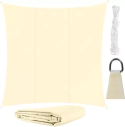 Saules aizsardzības žalūzija kvadrāts 3,6 x 3,6 m