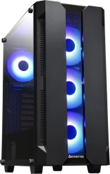 Midi Tower korpuss CHIEFTEC Hunter ar 4x RGB ventilatoriem