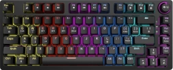 Bezvadu mehāniskā tastatūra Savio Phenix Gateron Yellow