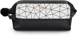 Cosmetic Bag Holiday Black and White