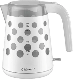 Elektriskā tējkanna Maestro KROPKI balta