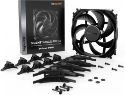 Be quiet! Silent Wings Pro 4 140 mm PWM – kluss un jaudīgs ventilators
