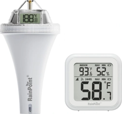 RainPoint Wireless Pool Thermometer with Receiver