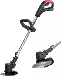 Akumulatora zāles trimmeris XXL ar 2 baterijām