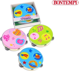 Koka tamburīns Bontempi 18 cm