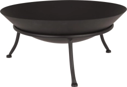Portable outdoor fire pit 47 cm metal