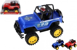 Policijas apvidus auto ar inerces piedziņu 22 cm