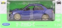 Metāla modelis Subaru Impreza WRX STI 1:24 ar atveramām detaļām