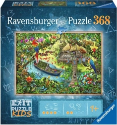 Ravensburger džungļi – ekspedīcija, 2D puzle 368 detaļas