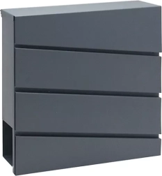 Pasta kaste no cinkota tērauda ar avīžu turētāju