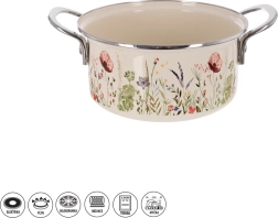 Enameled Saucepan MÁK Lem 2.2 L
