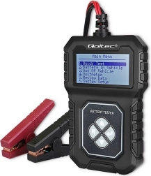 Digitāls akumulatora testeris ar LCD displeju 12 V AGM, GEL, STD akumulatoriem, 30–220 Ah