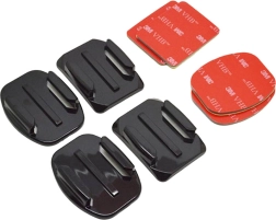 Set of Adhesive Pads and J-Hook Mounts for Sports Cameras Telesin