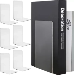 Caurspīdīgi grāmatu balsti RUHHY – komplekts 6 gab.