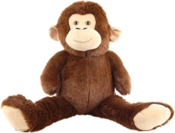 Pūkaina pērtiķa mantiņa 95 cm