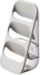 Galda piederumu notecinātājs ar organizētāju, 3 nodalījumi