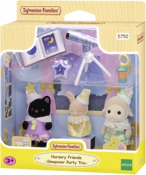 Sylvanian Families Pidžamu ballīte Baby Trio