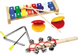 Bino mūzikas komplekts ar trianglu