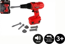 Cordless Drill with Accessories on Batteries