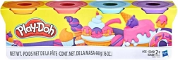 Play-Doh modelēšanas masa, 4 trauciņu komplekts, 448 g – Salds