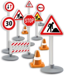 LENA ceļa zīmes – izglītojošs komplekts 17 gab.
