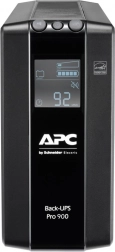 APC Back-UPS Pro 900 VA UPS with AVR and LCD, 6x C13
