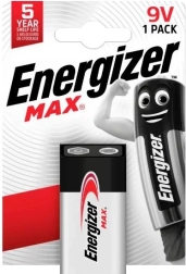 Sārma baterija 9V ENERGIZER MAX