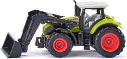 Siku traktors CLAAS Axion ar frontālo iekrāvēju
