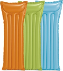 Uzpūšamais peldēšanas matracis 183 × 69 cm zaļš Intex