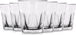 Stikla šotu glāzītes 40 ml, 6 gab. komplekts