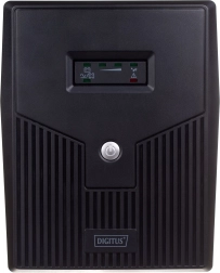 LED Line-Interactive UPS, 1500VA/900W, 2x12V/9Ah, AVR, 4xSCHUKO, USB, RS232, RJ45